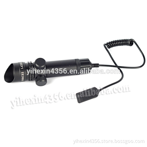 650nm Red Laser Designator Flashlight for Gun Hunting with Long Beam